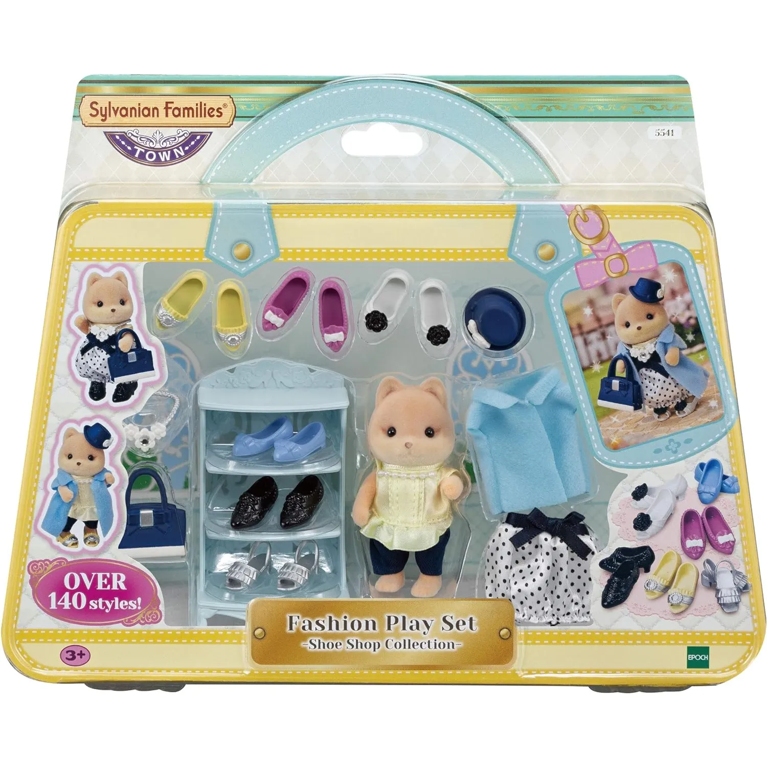 Collection Sylvanian Families Doki Doki Baby Dream Couleur Marine - 6 Familles Bébés Complètes